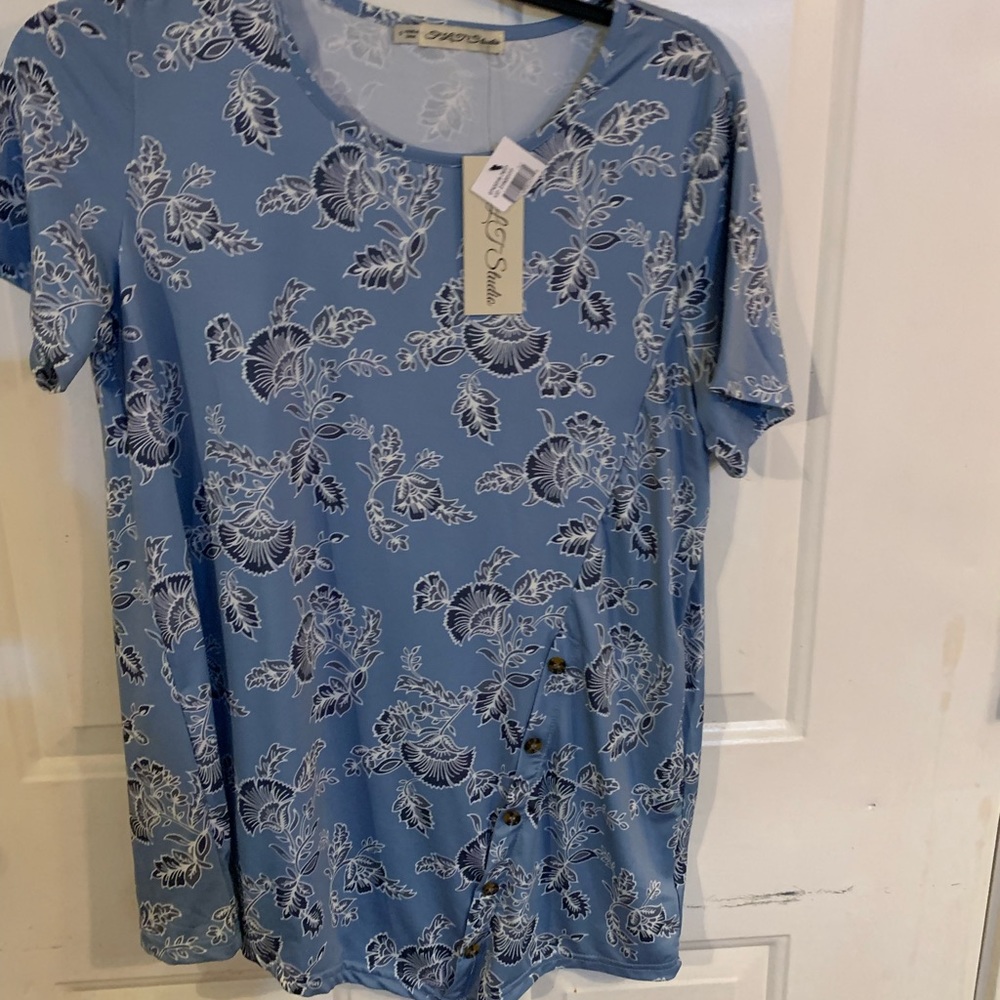 Blue shirt